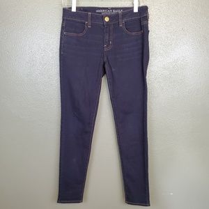 American Eagle Outfitters dark wash jegging N